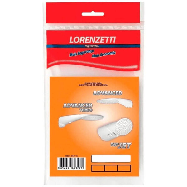 Resistencia para Ducha Advanced Turbo Multitemperaturas Lorenzetti